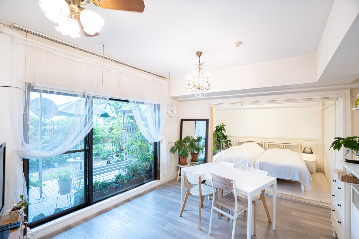 埼玉県の中古マンション: こだわりを形にして好きなものと思いのまま暮らす「レクセルガーデン谷塚」1階