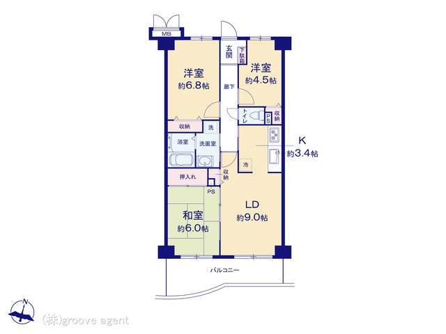 東京都の中古マンション: モア・ステージ竹ノ塚
