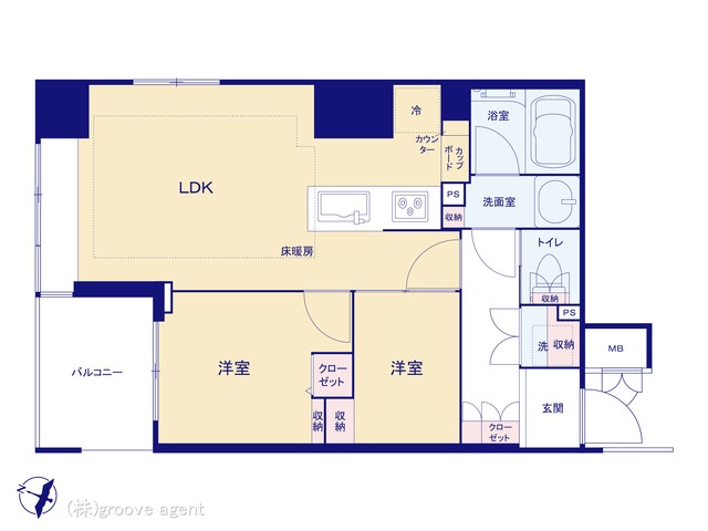 東京都の中古マンション: ルネ神楽坂