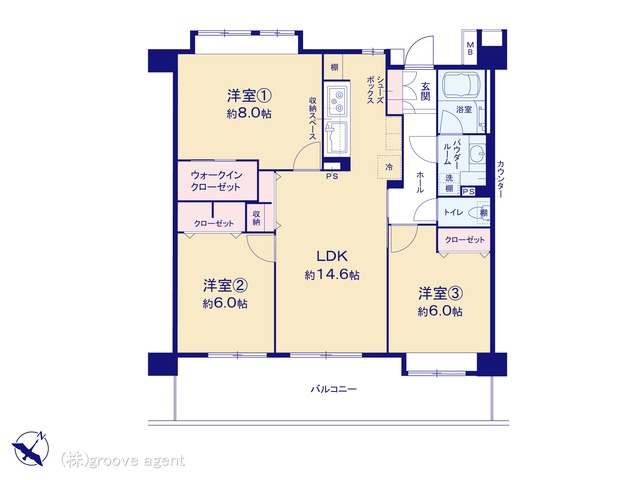東京都の中古マンション: ビューネ蓮根城北公園