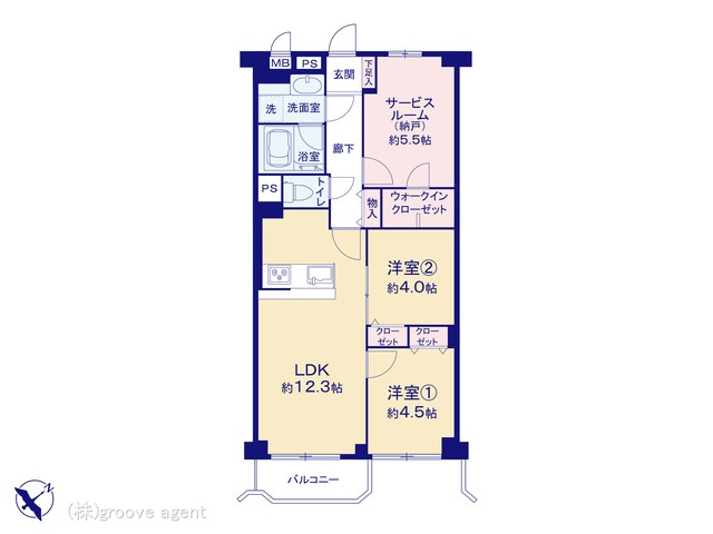 東京都の中古マンション: 赤堤スカイマンション