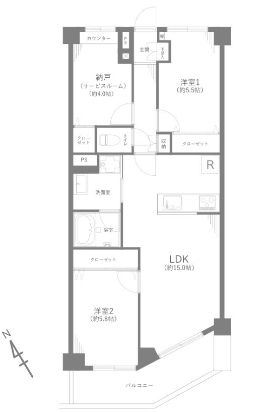 シャルム南砂町