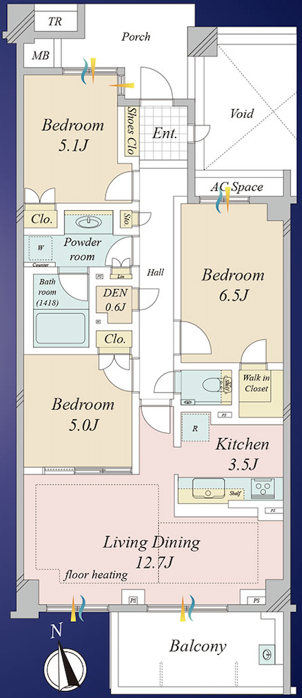 東京都の中古マンション: プラウド世田谷桜丘 