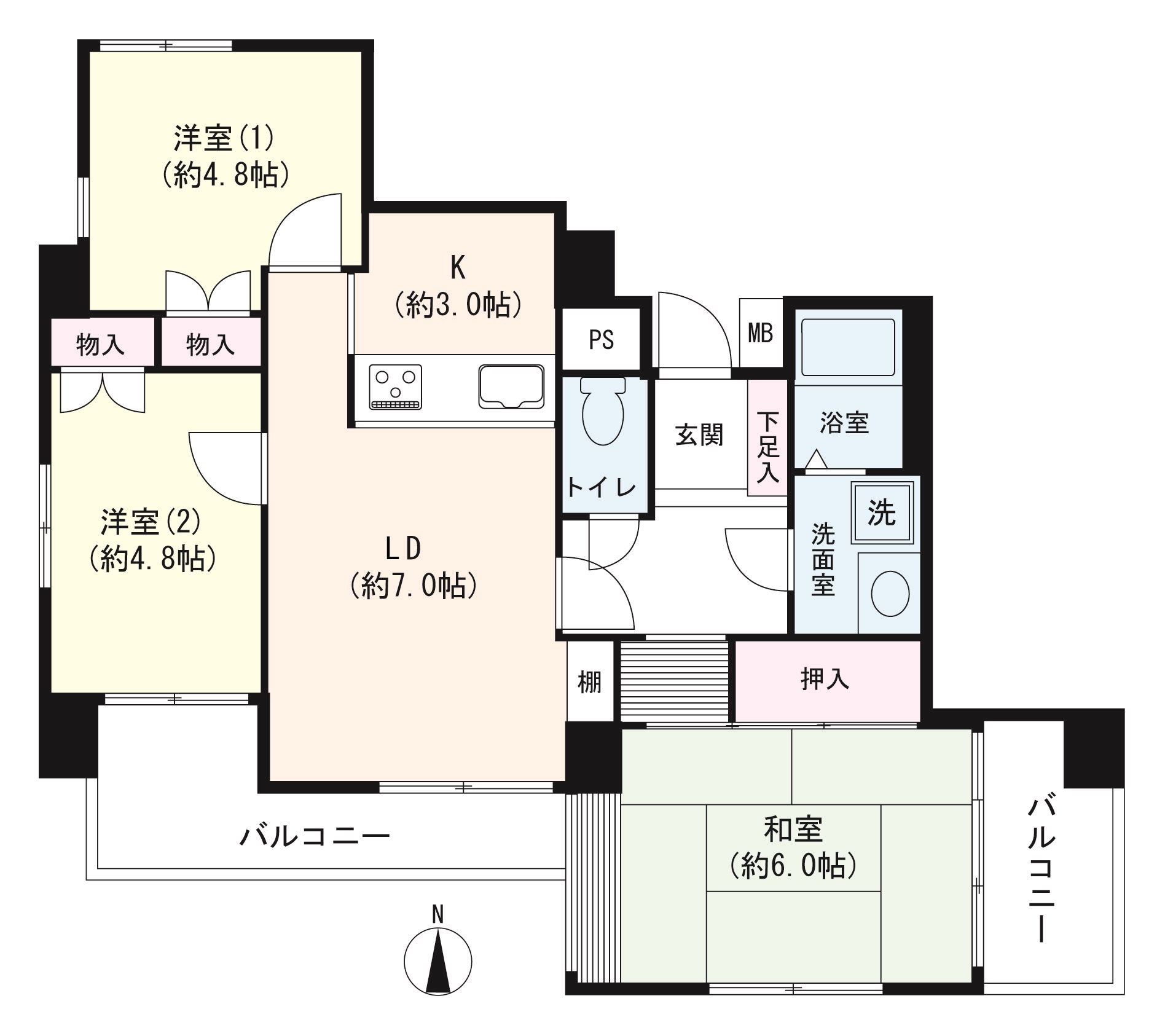 埼玉県の中古マンション: ハイリーハイツ並木