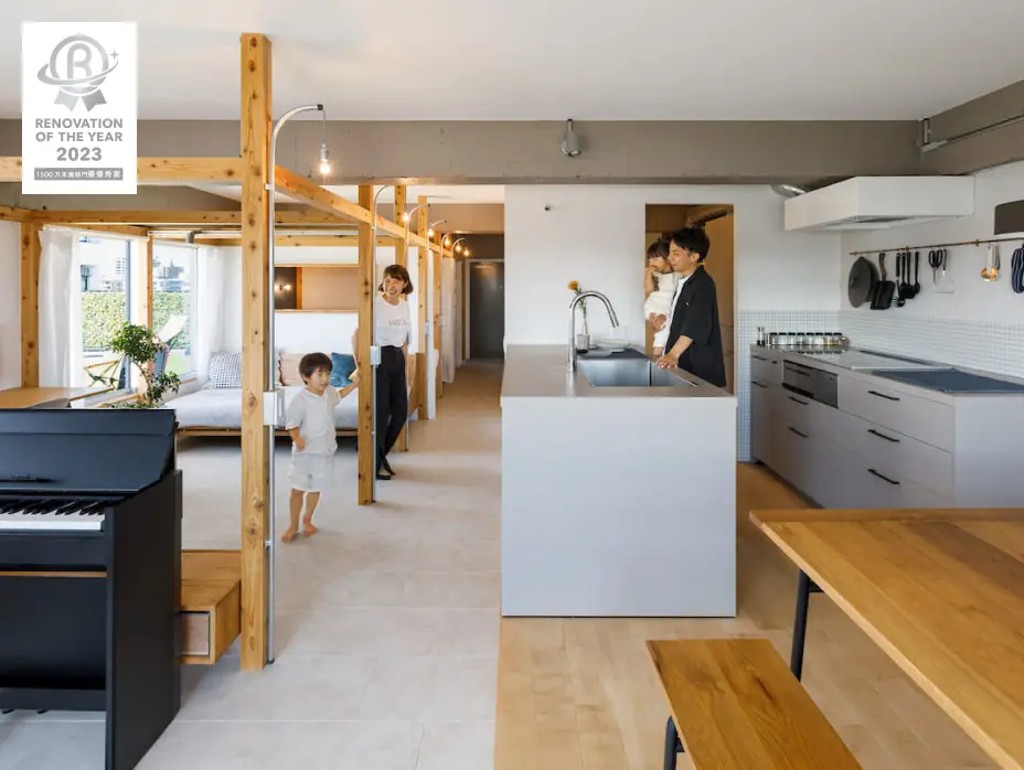 土間が廻る住まい