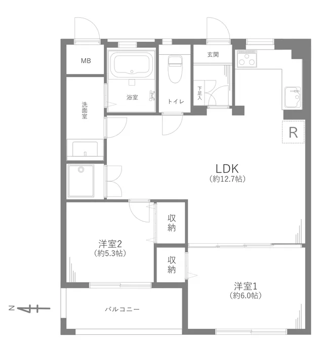 埼玉県の中古マンション: コーポ根岸