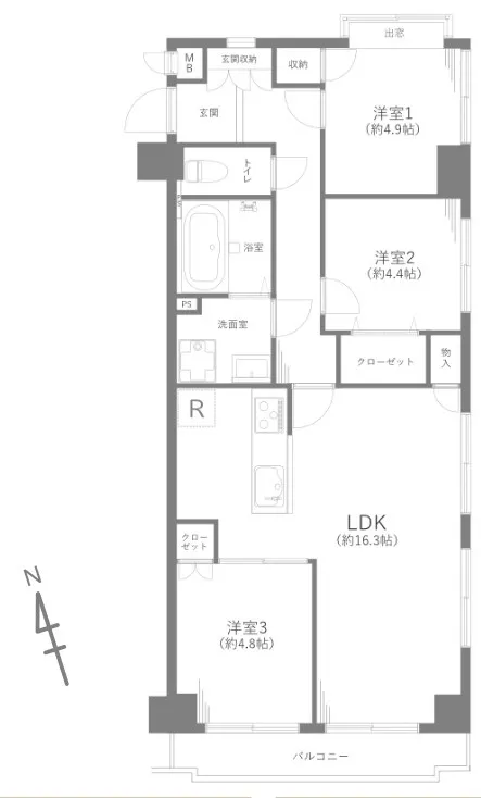 東京都の中古マンション: エンゼルハイム大森南