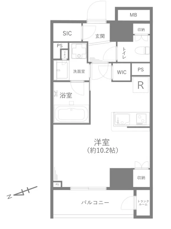 東京都の中古マンション: グローリオ新宿夏目坂