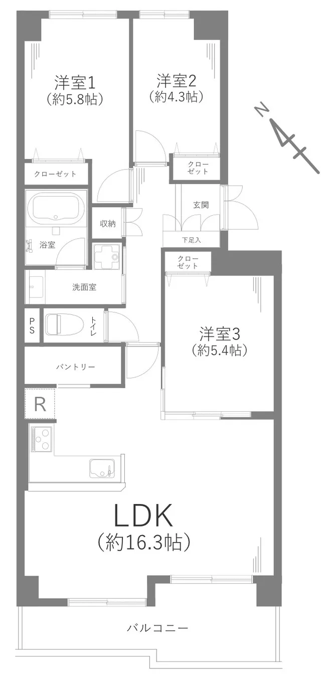 神奈川県の中古マンション: ヒルズ南戸塚プリメゾン一号棟