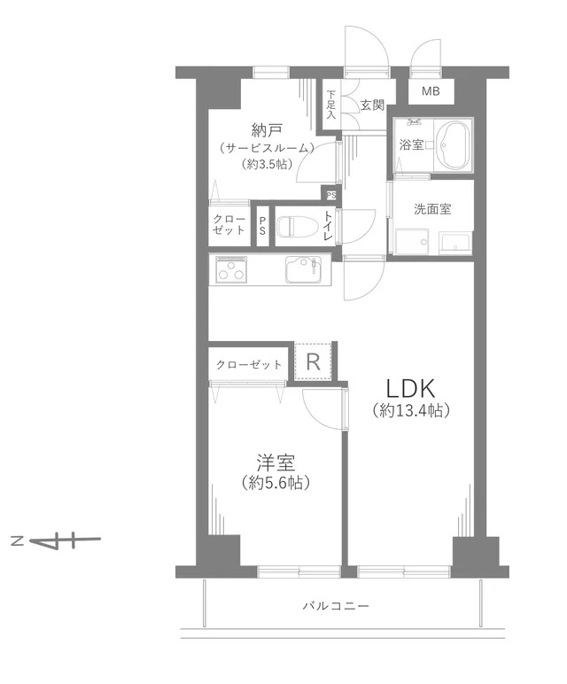 東京都の中古マンション: グローリア初穂綾瀬