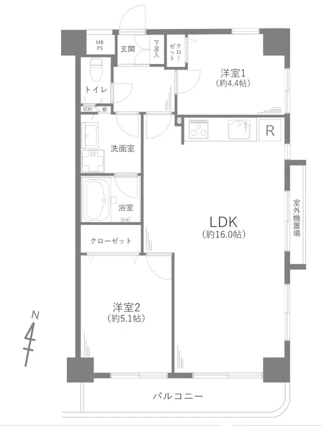 東京都の中古マンション: ドムール江古田