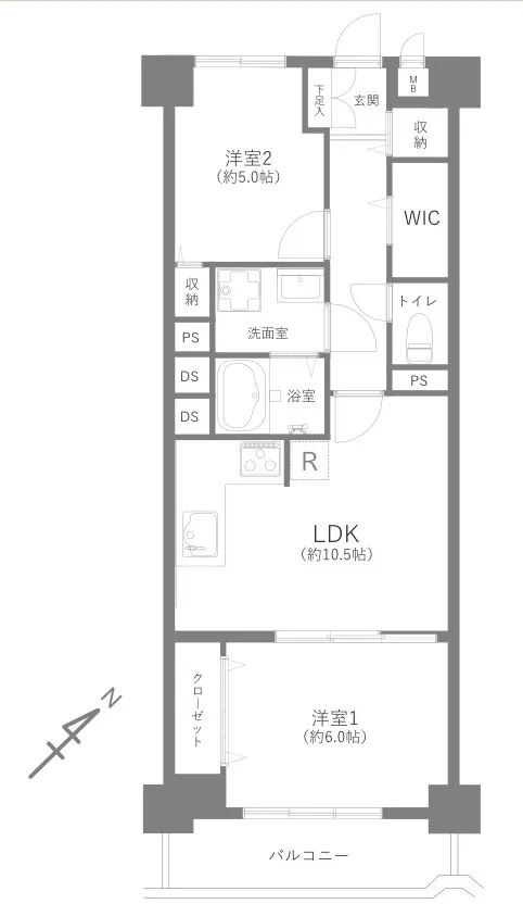 東京都の中古マンション: 加賀町グリーンハイツ