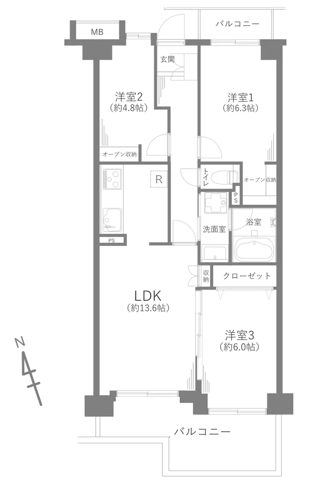 千葉県の中古マンション: エステ・スクエア船橋