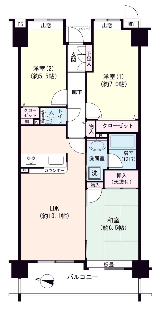 東京都の中古マンション: クレストフォルム東京グランイースト